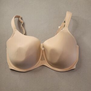Aisilin T-shirt Bra Lightly Lined Bra Size 46F US Beige